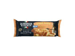 La Famiglia Bread Stone Baked Baguette Garlic 400 g