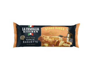 La Famiglia Kitchen Garlic Baguette Twin Pack 400g