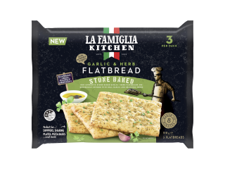 La Famiglia Bread Garlic filled / topped 510 g