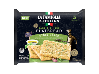 La Famiglia Garlic Bread Garlic filled / topped 510 g