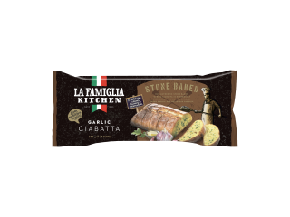 La Famiglia Kitchen Garlic Ciabatta 330g